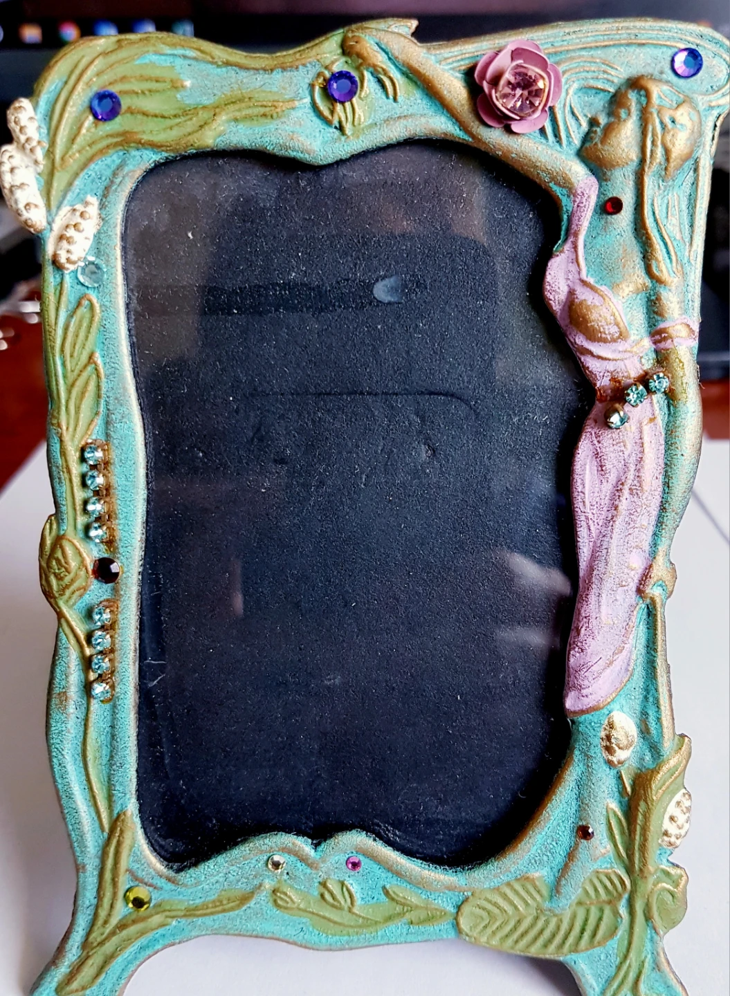 Decorative Art Nouveau Picture Frame - photo 2