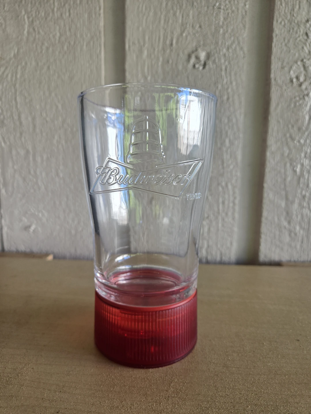Budweiser Red Glass Goal-Synced Glass - photo 3