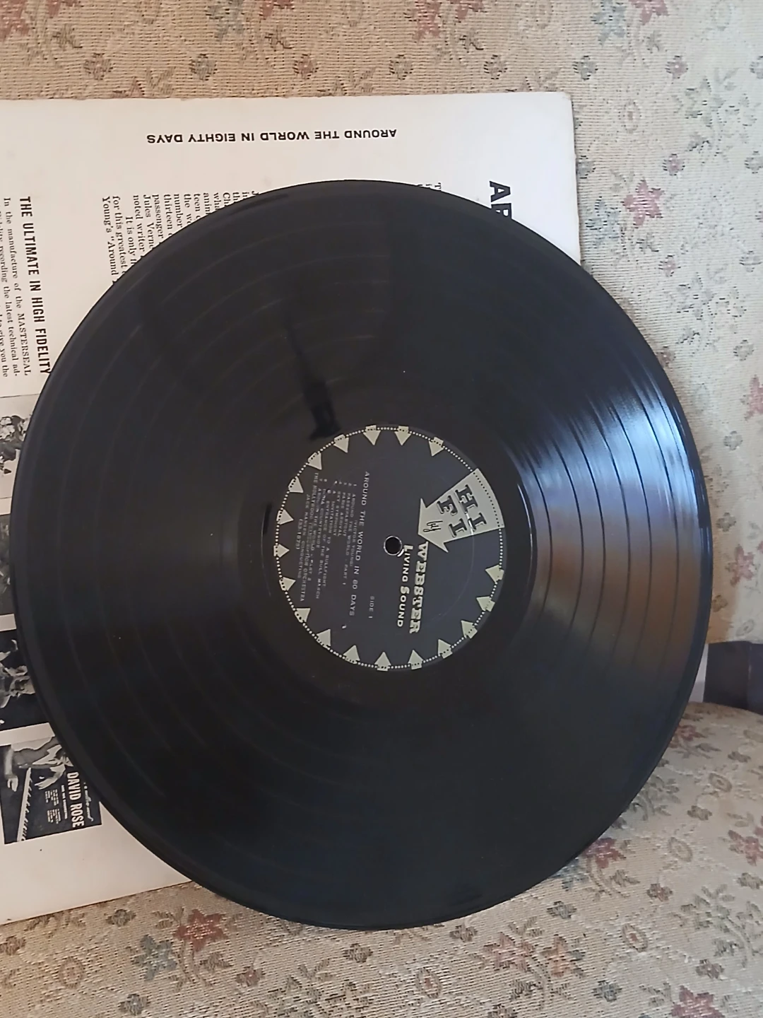 Around the World in 80 Days Soundtrack Vinyl Record - photo 2