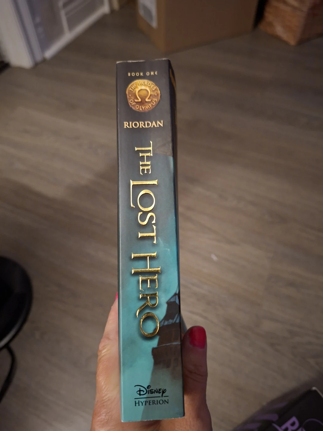 The Lost Hero Book One by Rick Riordan