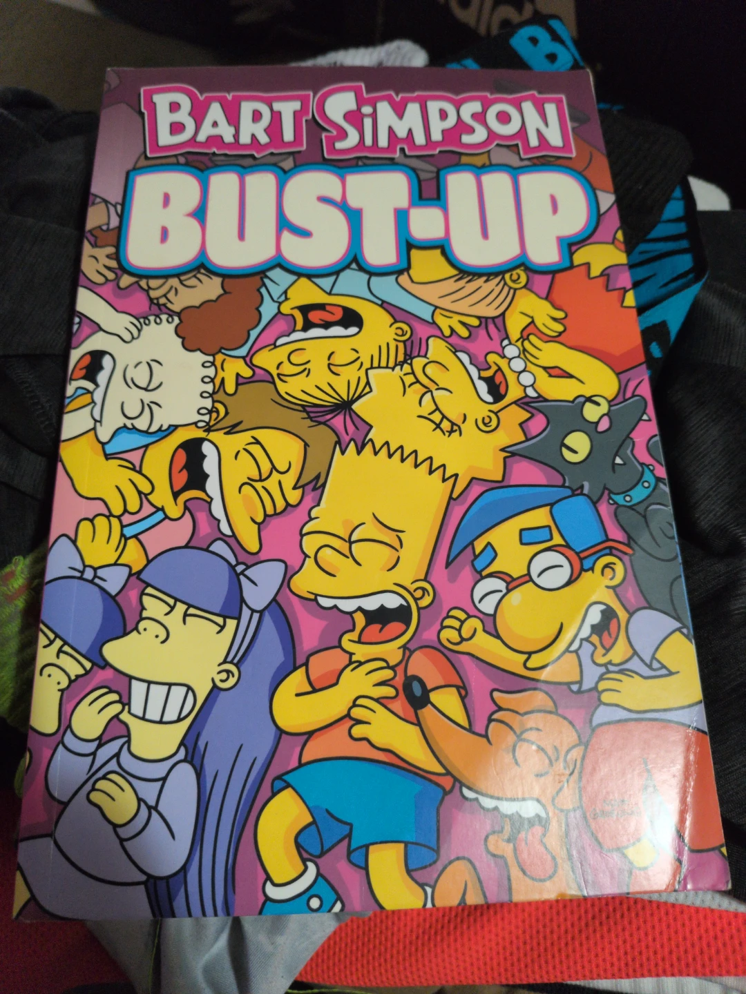 The Simpsons Bart Simpson Bust-Up Comic Book