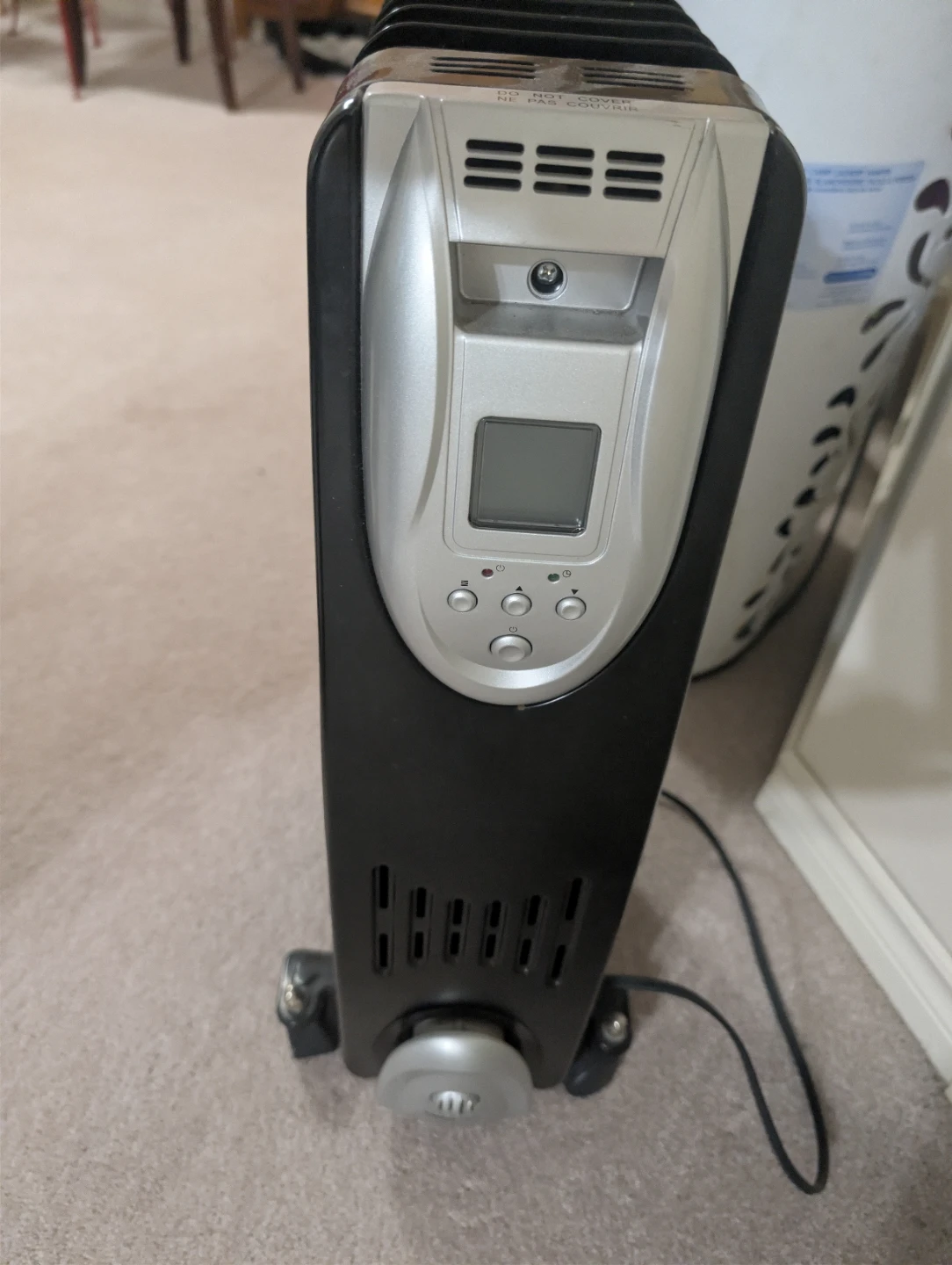 Black Oil-Filled Radiator Heater - photo 4