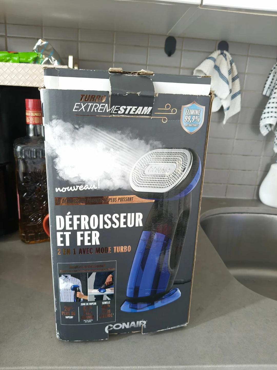 Conair Turbo ExtremeSteam Handheld Garment Steamer - photo 4