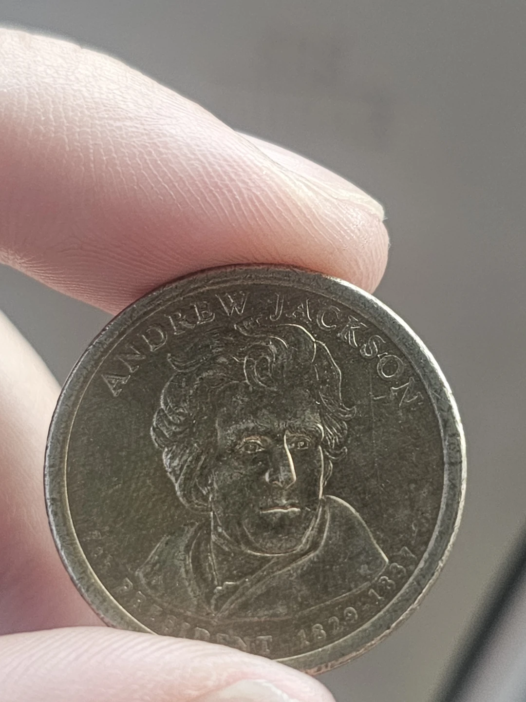Andrew Jackson Presidential Dollar Coin