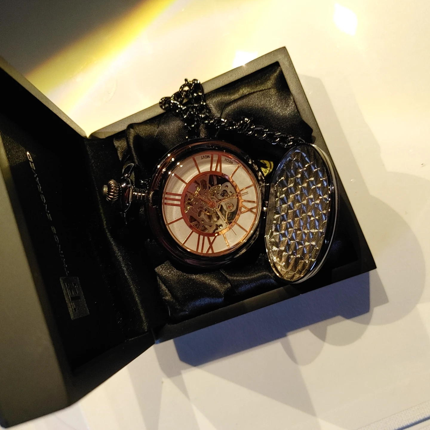 Skeleton Pocket Watch - photo 2