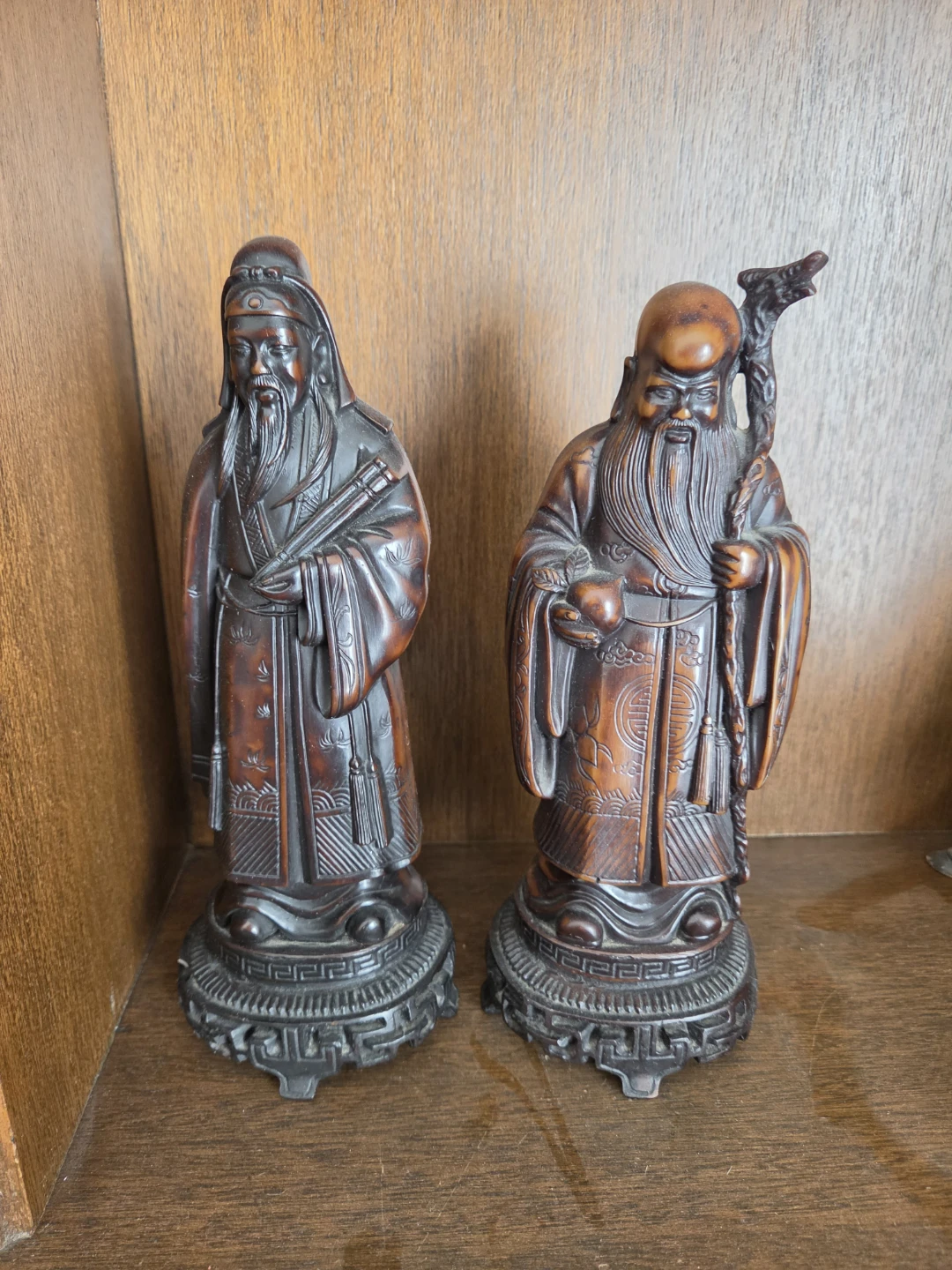 Vintage Chinese Scholar Figurines
