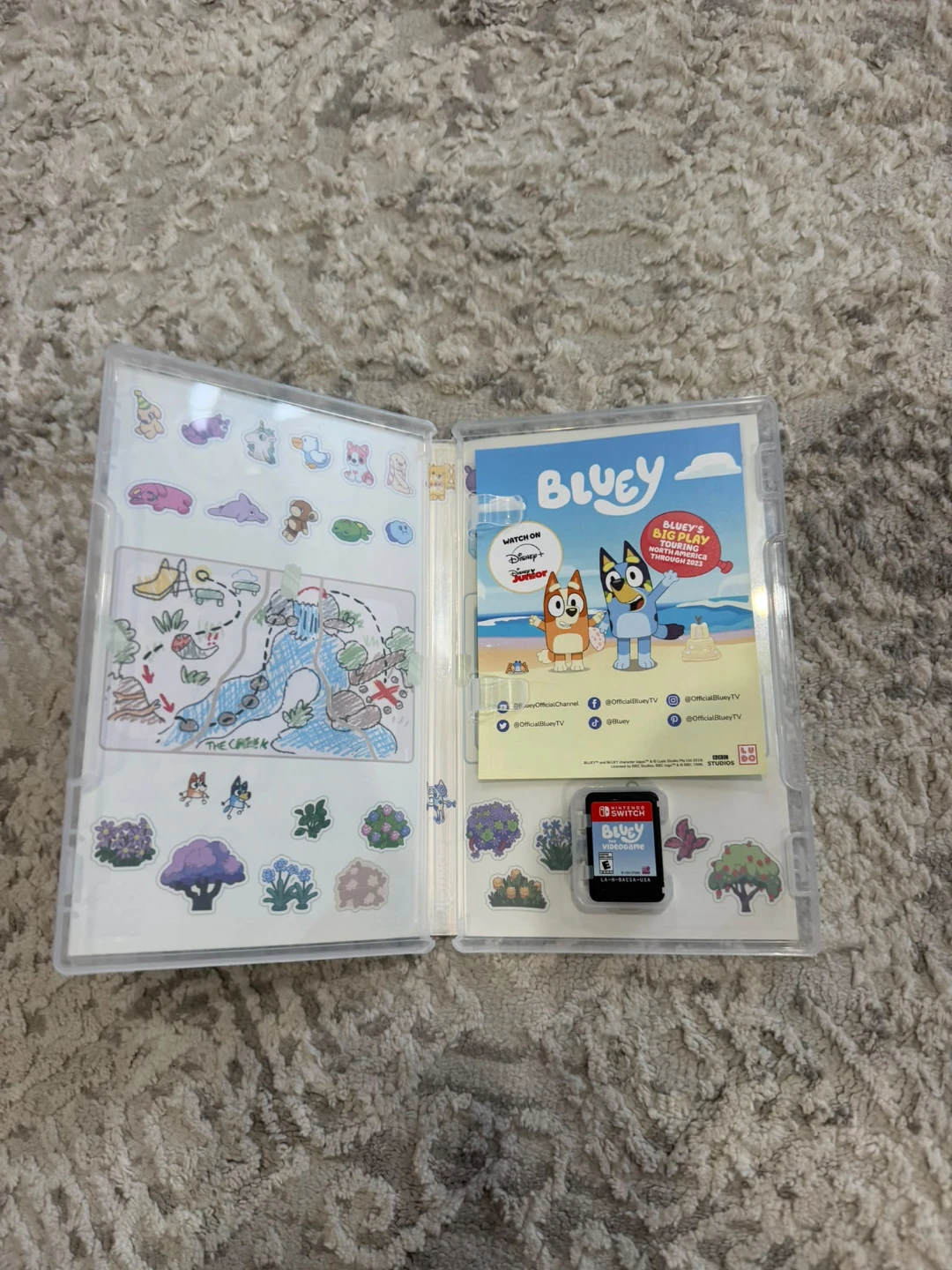 Bluey The Video Game and Fortnite Minty Legends Box - photo 2