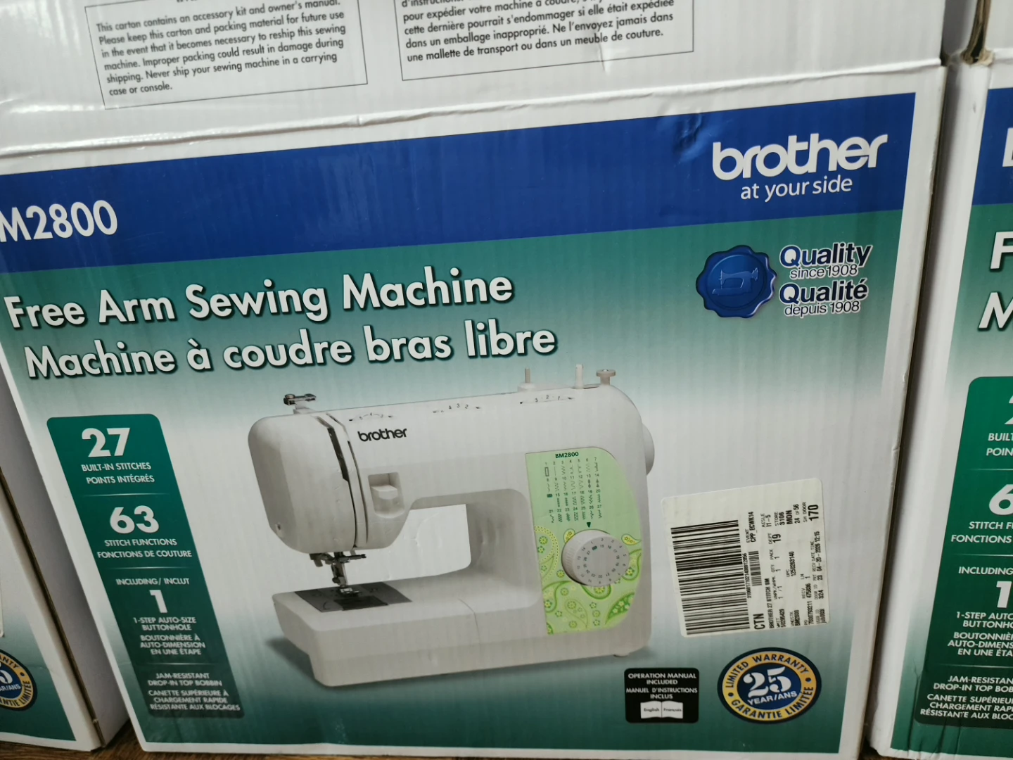 BM2800 Brother Sewing Machine - photo 3