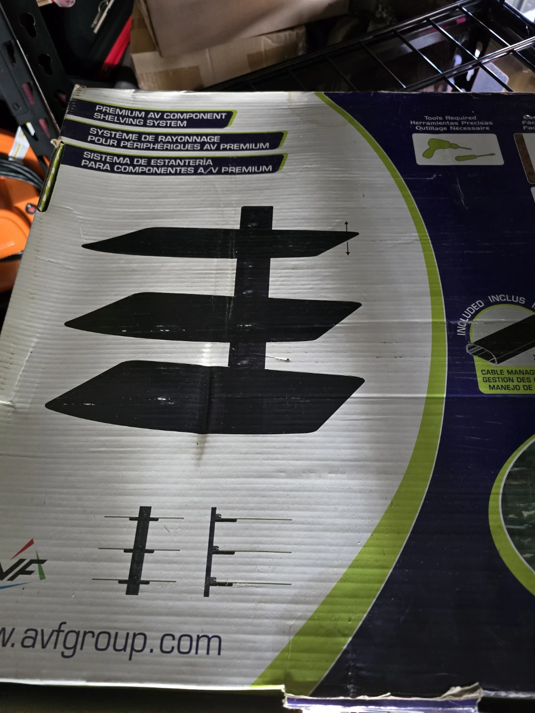 AVF Premium Component Shelving System