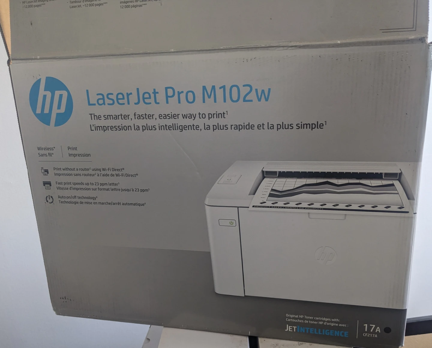 Used HP Laser printer with 5 Toner Cartridges - photo 2