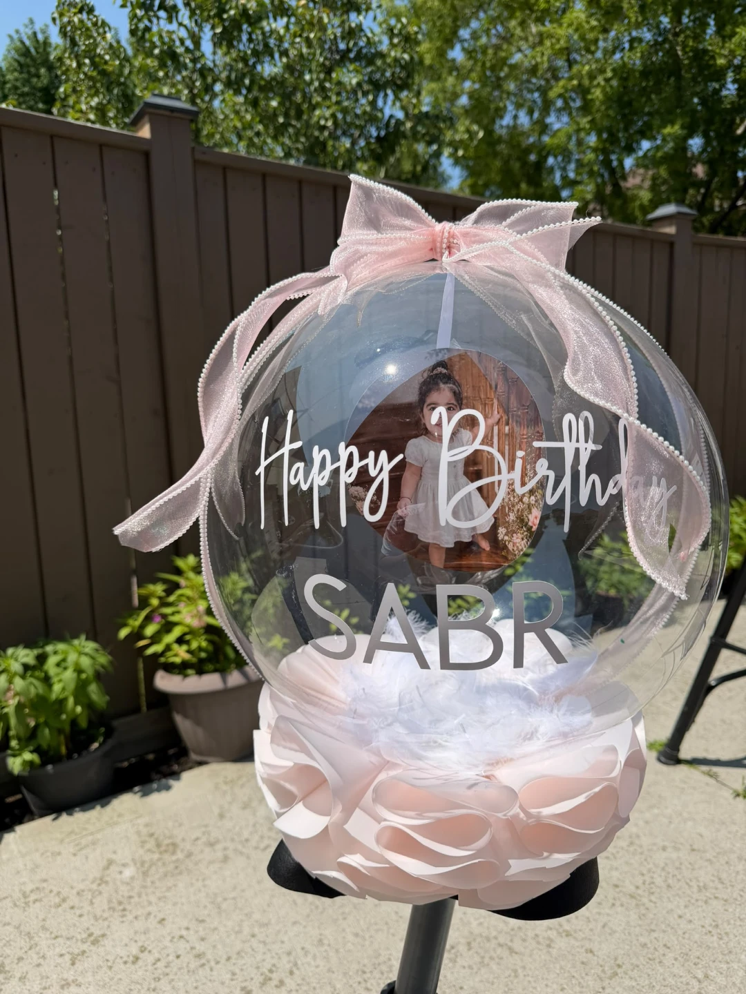 Happy Birthday Personalized bobo Balloon