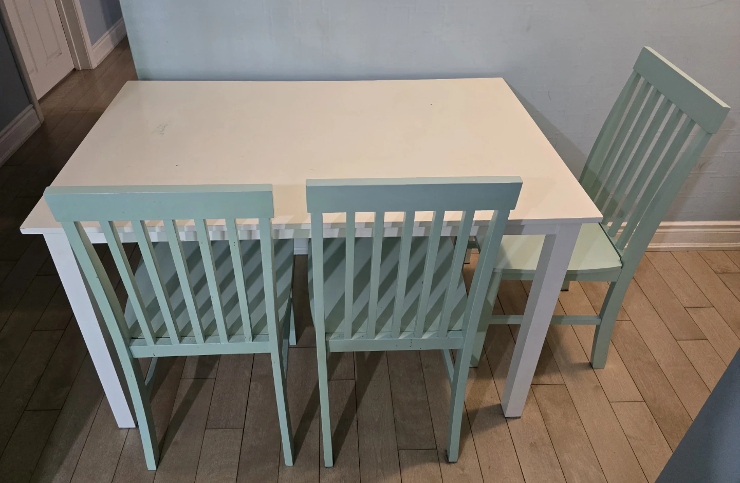 Dining Table & 3 Chairs Set