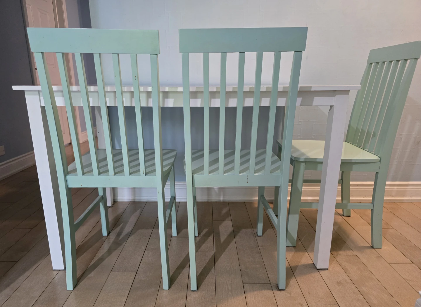 Dining Table & 3 Chairs Set - photo 2
