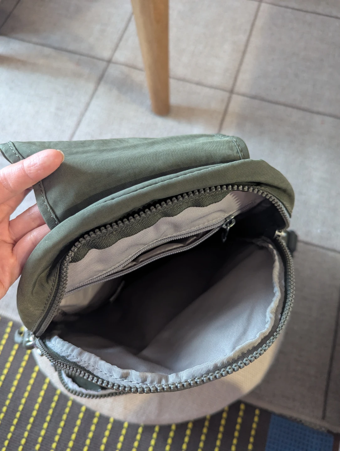 Kipling Green Nylon Mini Backpack - photo 3
