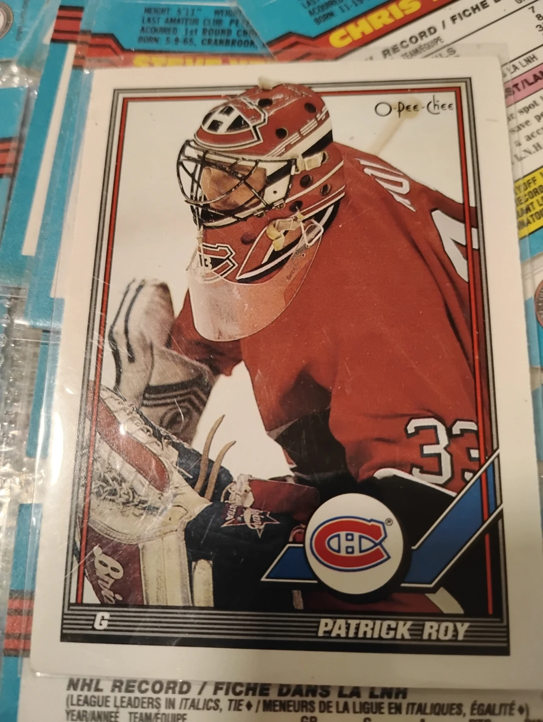 O-Pee-Chee Hockey Cards - Jaromir Jagr, Patrick Roy, Cam Neely - photo 3
