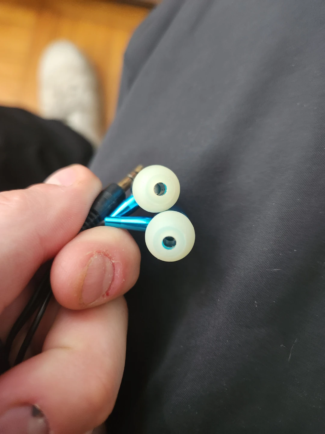 Blue In-Ear Earbuds with 3.5mm Jack - photo 2