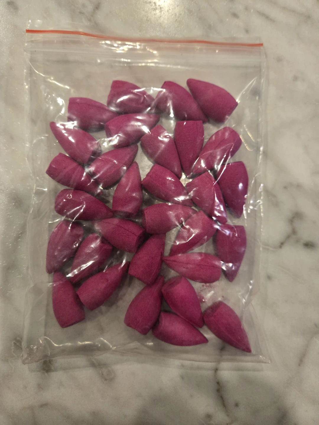 Bag of 30 rose  Incense Cones