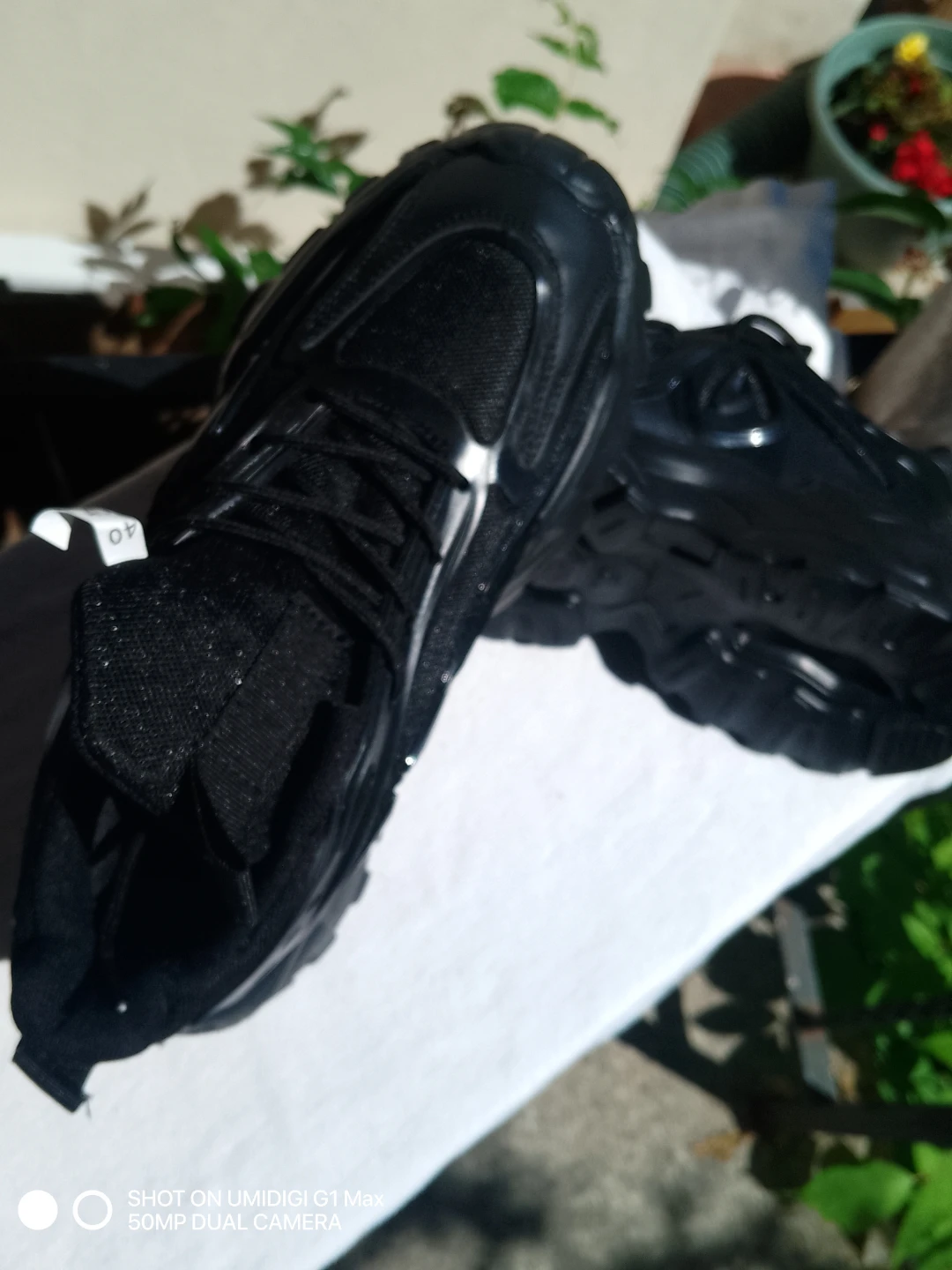 Black Chunky Sneakers - photo 2