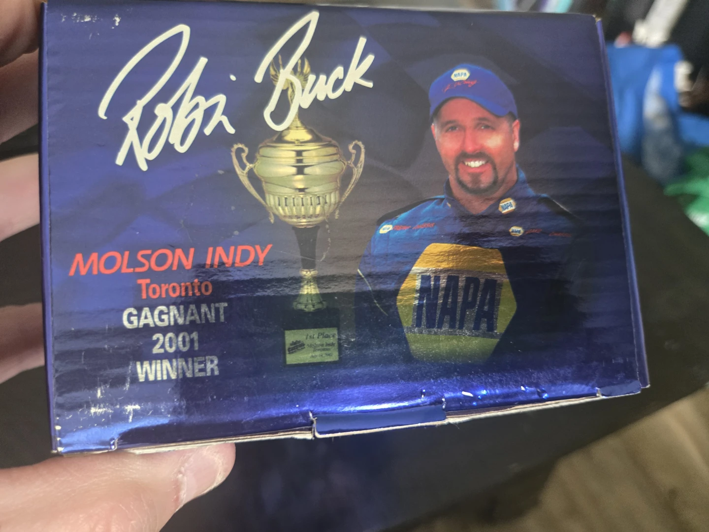 NAPA Robin Buck #15 Die-Cast Race Car - photo 3