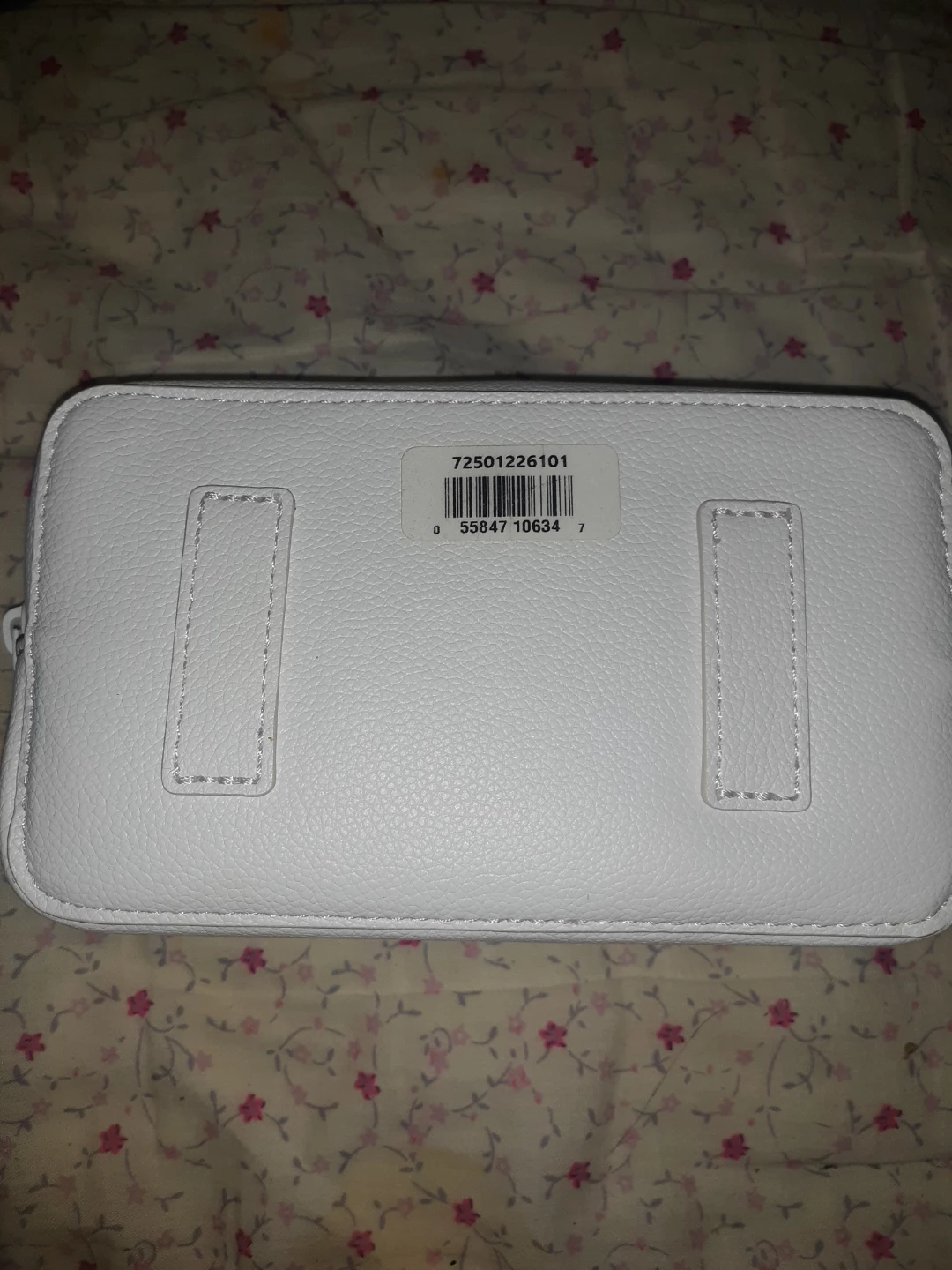 Tilley White Leather Clutch - photo 2