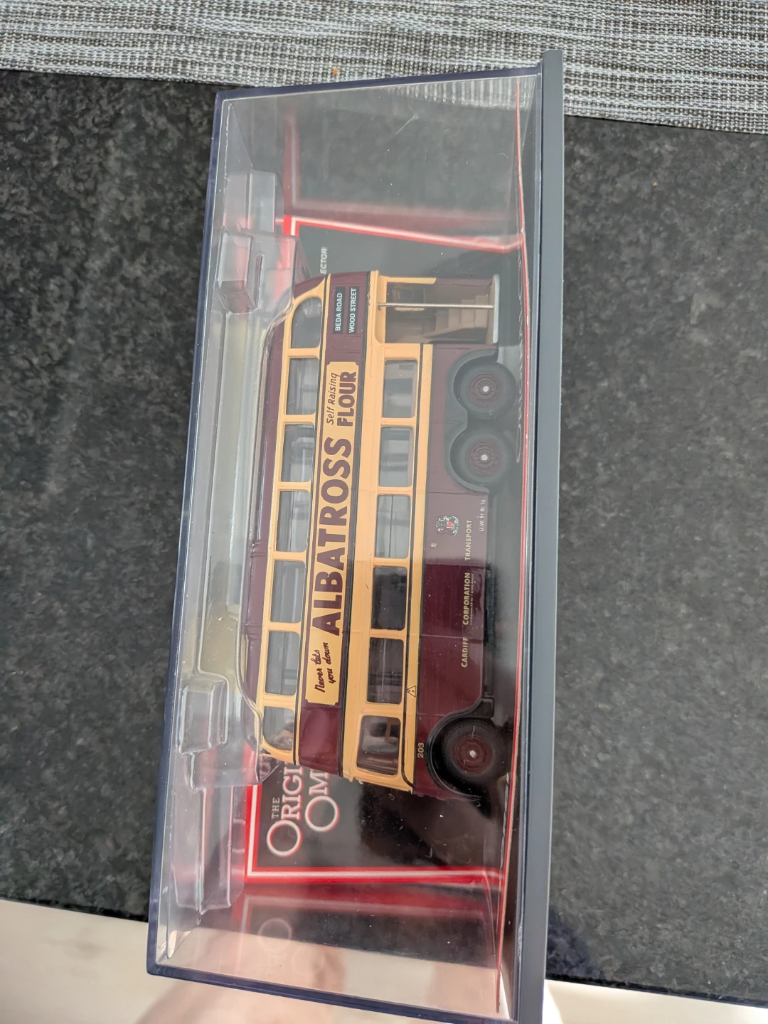 Corgi AEC 661T Trolleybus 'Focus on Wales' Model