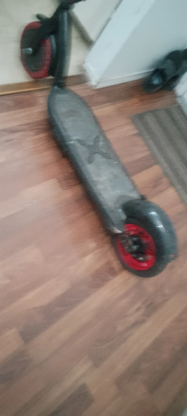 Black Electric Scooter with Red Accents not working project - photo 2