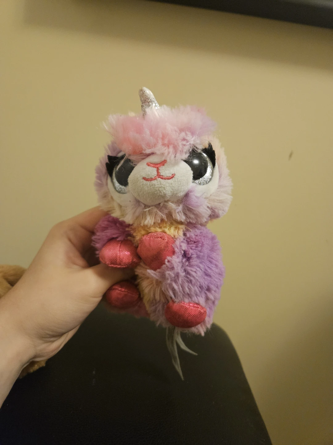 Two little Plush toys Bunny and Unicorn - photo 2