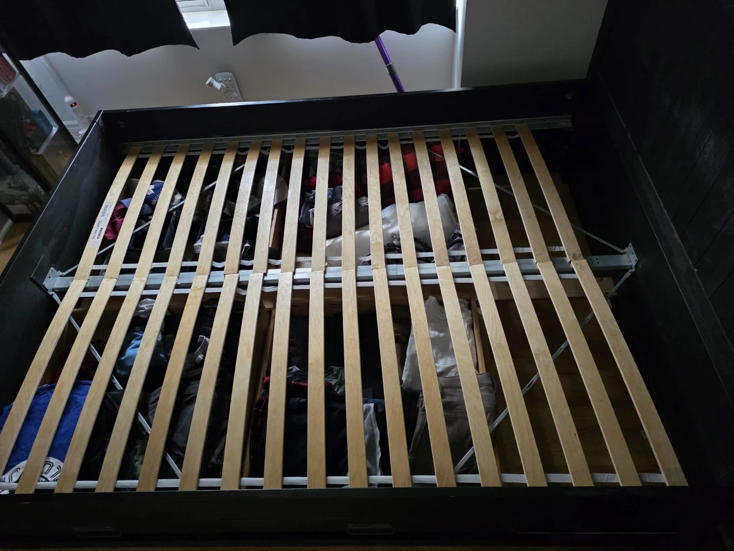 Queen Storage Bed Frame - 4 Drawers - $280 OBO - photo 5