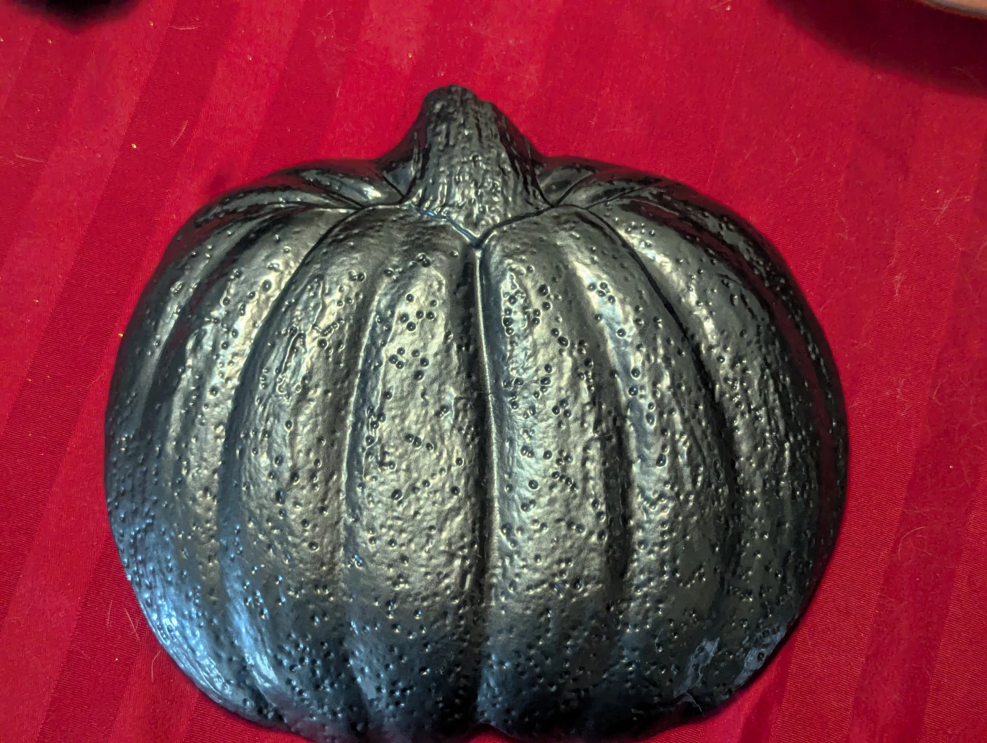 Set of 3 Pumpkin Shape Glass Serving Plates NWT - photo 4