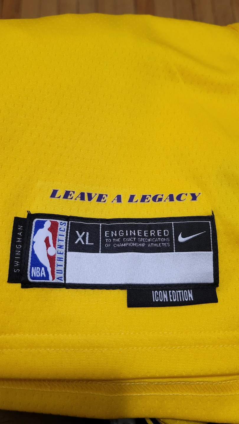 Los Angeles Lakers #4 Knight NBA Jersey boy XL  18-20 - photo 3