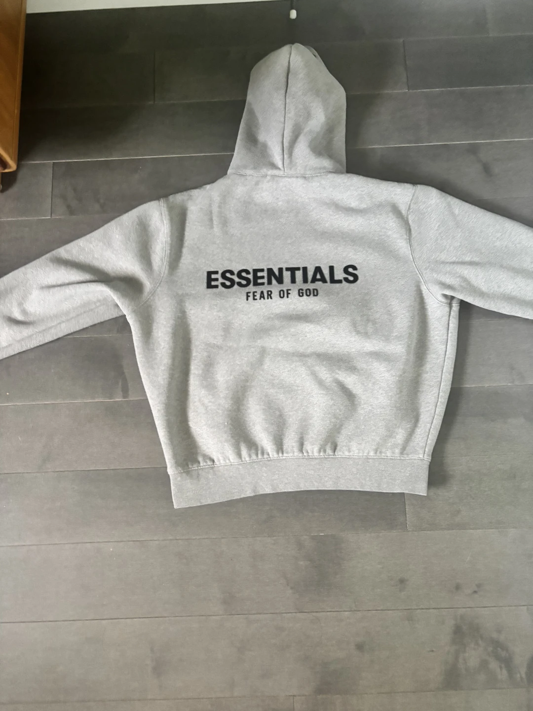 Essentials Fear of God Hoodie Grey Size S - photo 2