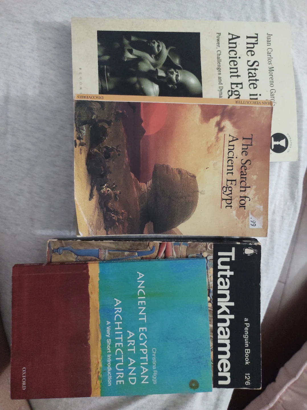 Bundle of 3 Books: Ancient Egypt & Tutankhamen