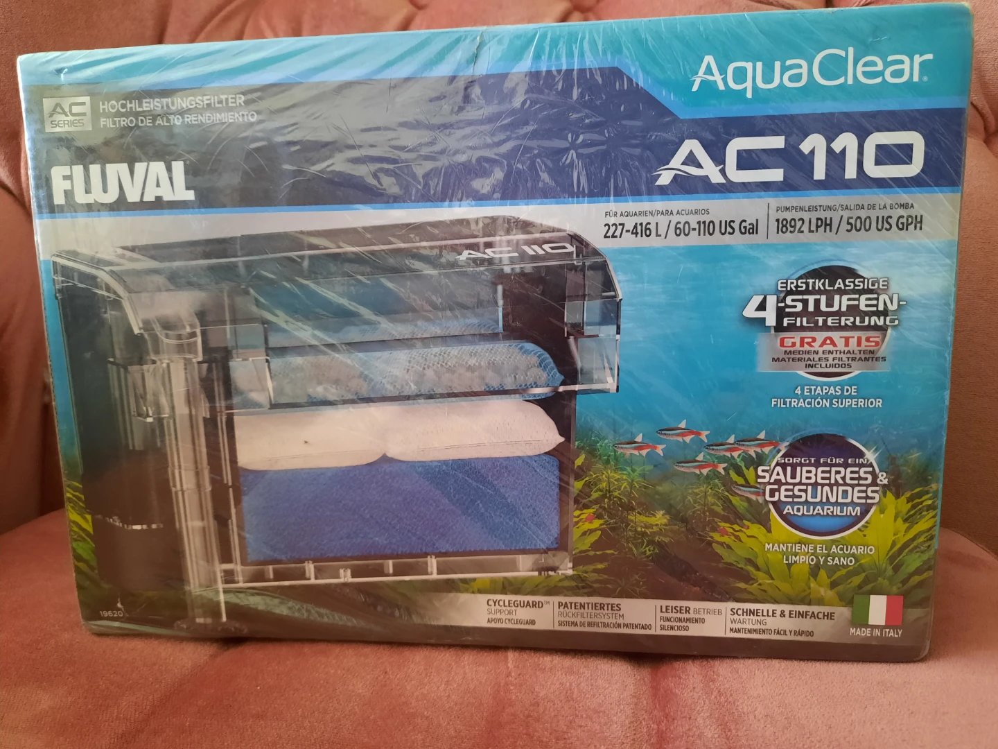 Fluval AquaClear AC 110 Aquarium Filter - photo 4