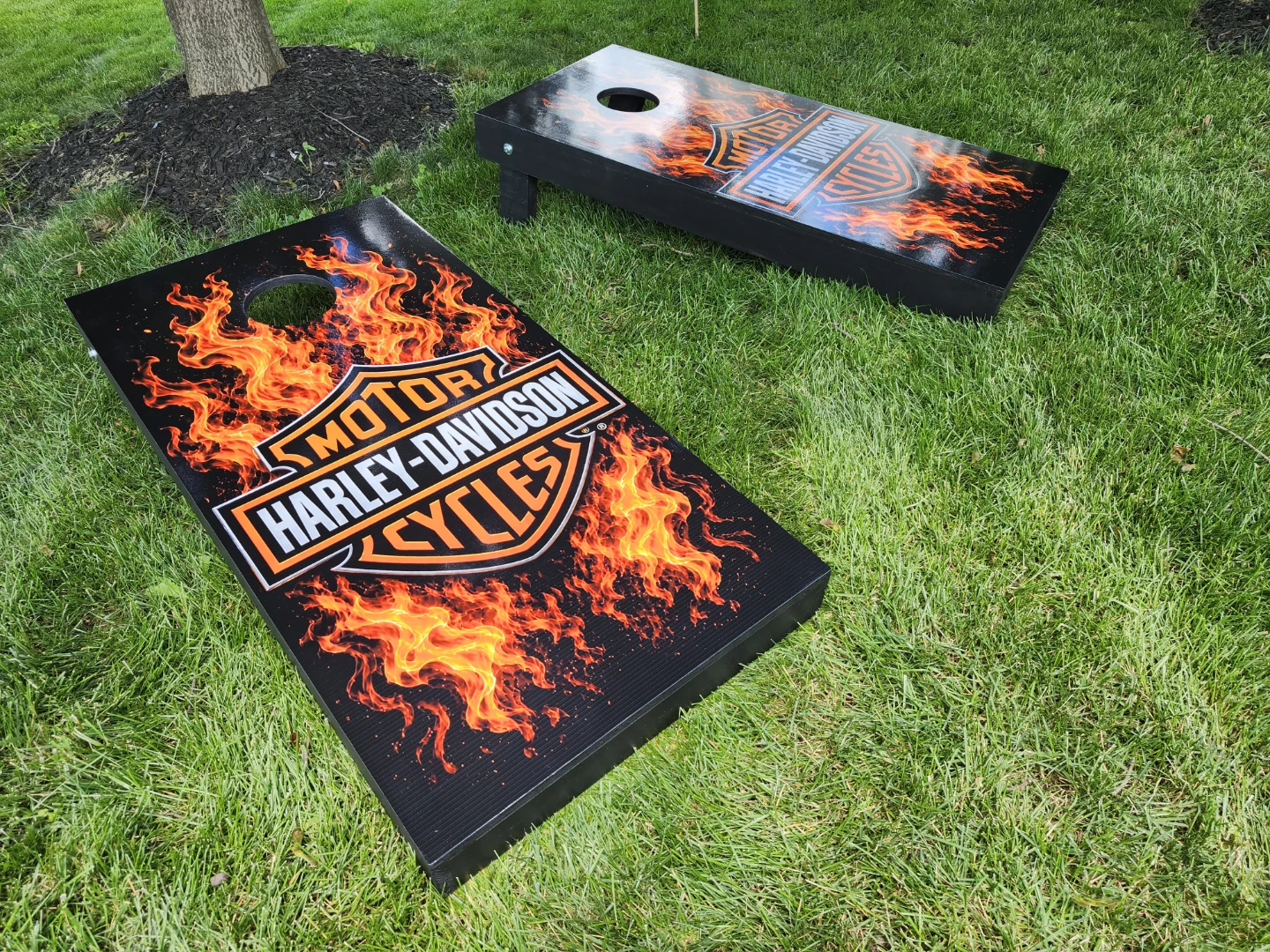 HARLEY DAVIDSON CORNHOLE BOARDS - photo 2