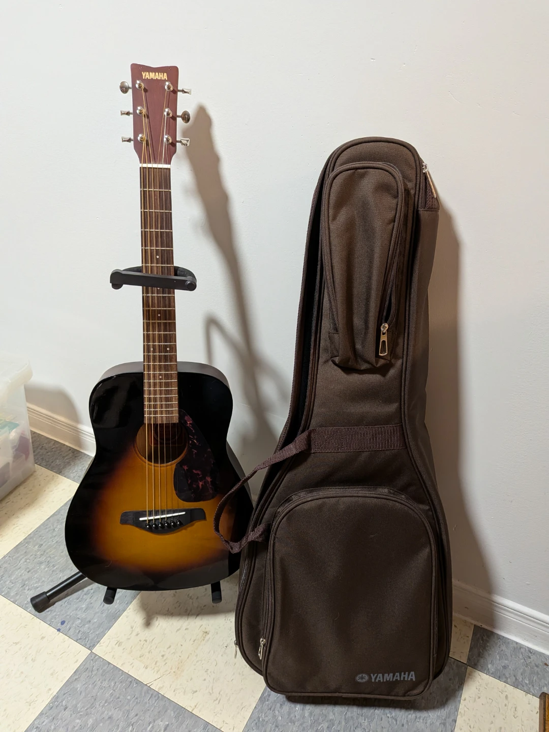 Yamaha Acoustic Guitar with Gig Bag