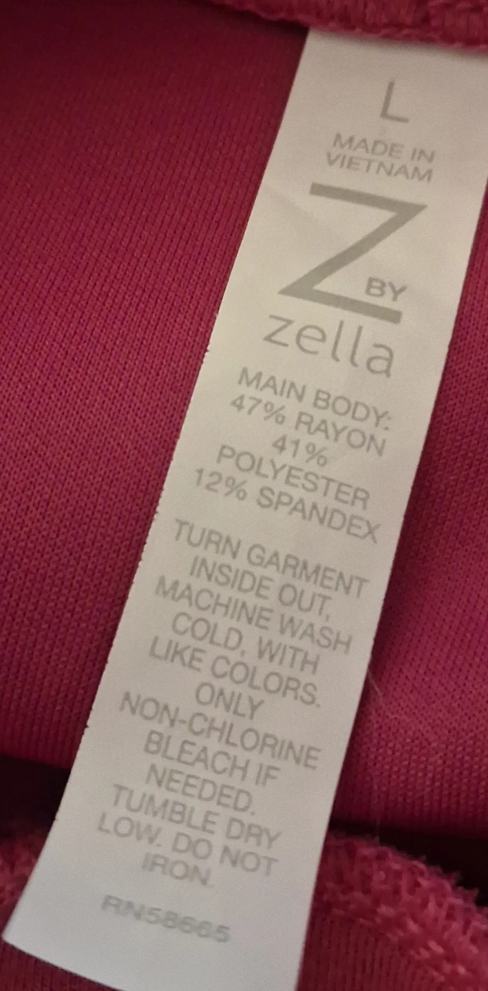 Zella Pink Sweatshirt Size L - photo 4