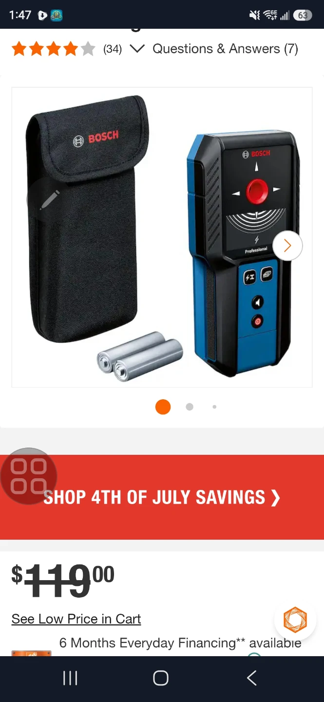 Bosch Professional Wall Scanner - photo 3