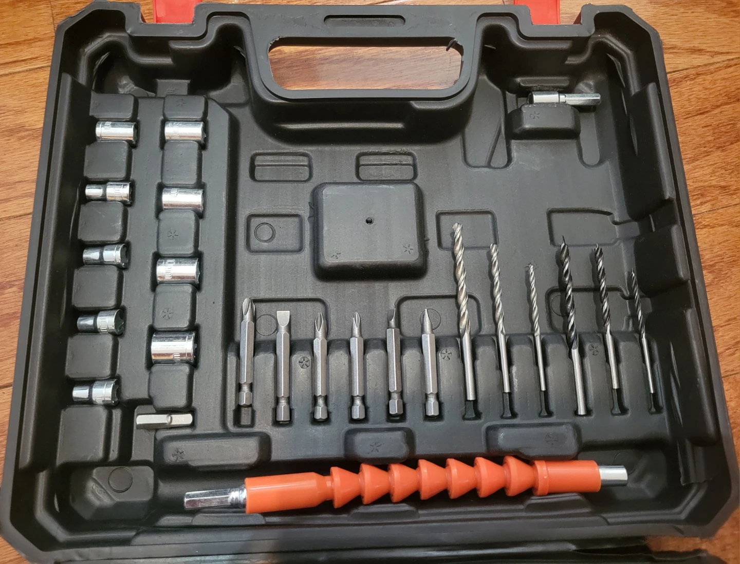 NEW Cordless Hammer Drill Set with Accessories - photo 2