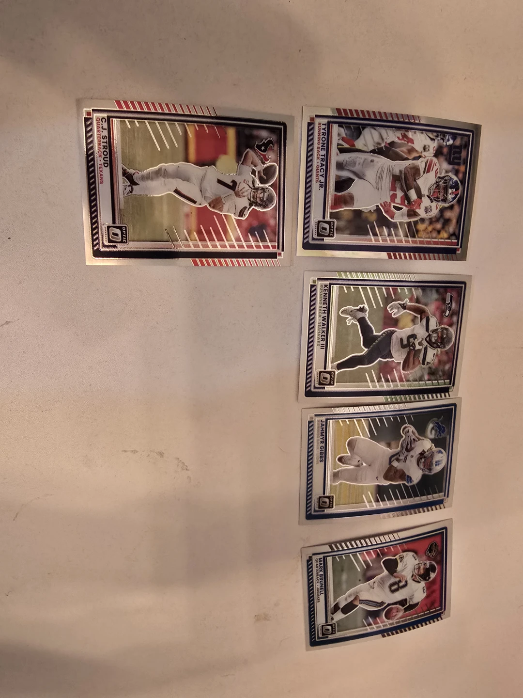 2021 Panini Donruss Optic NFL Football Cards