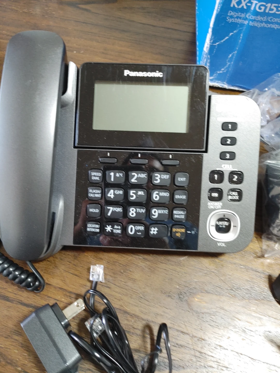 Panasonic KX-TG153C Digital Cordless Phone System - photo 3