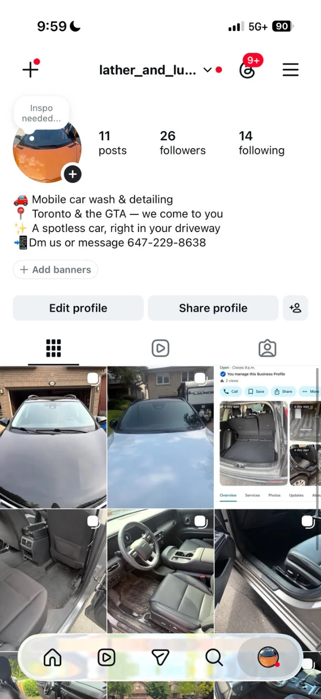 Lather & Luster Mobile Car Wash and Detailing Service
