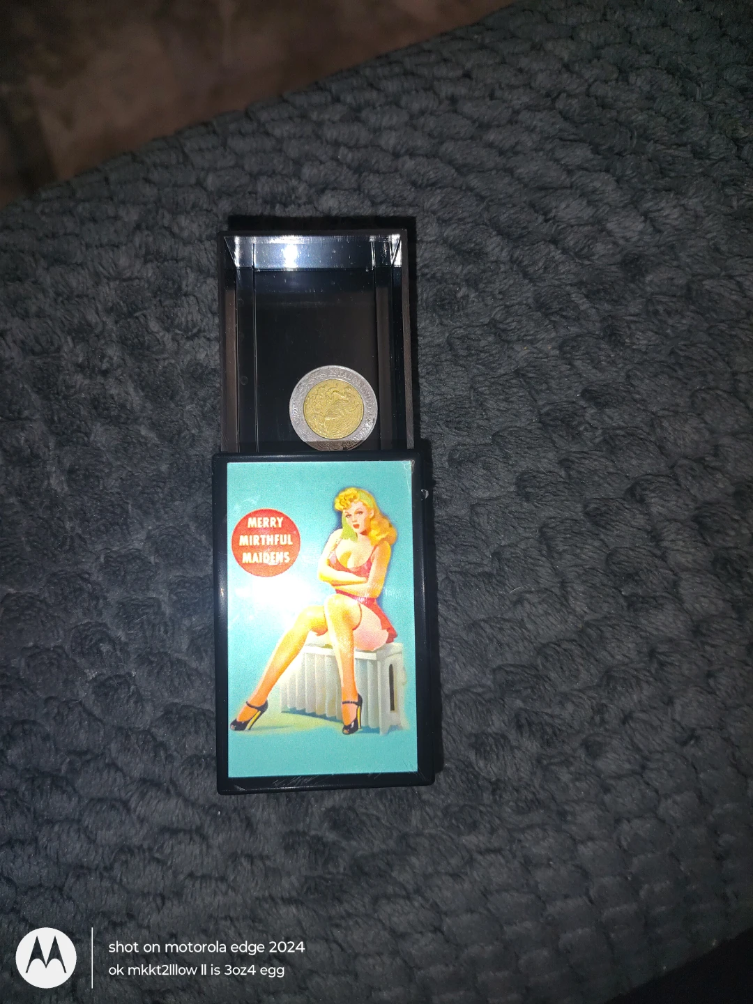 Merry Mirthful Maidens Coin Case