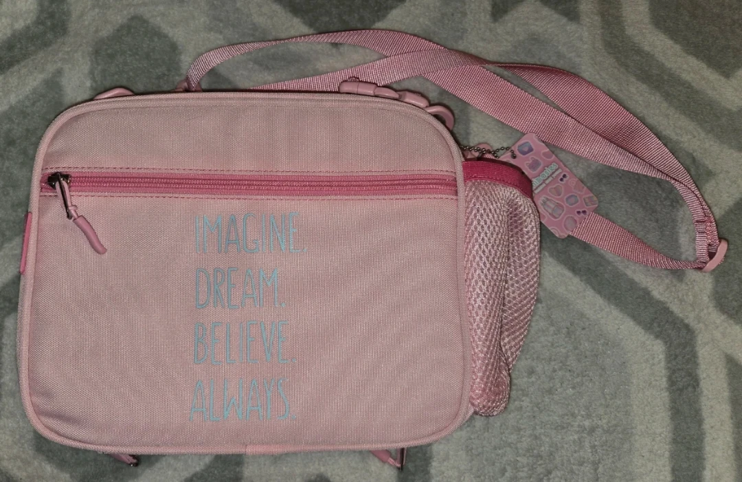 Mibabies Pink Cat Lunch Bag - photo 3