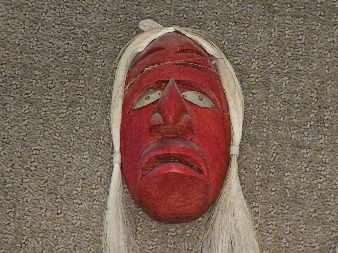 Vintage Hand-Carved Pacific Northwest Coast Style Wooden Masks - photo 2
