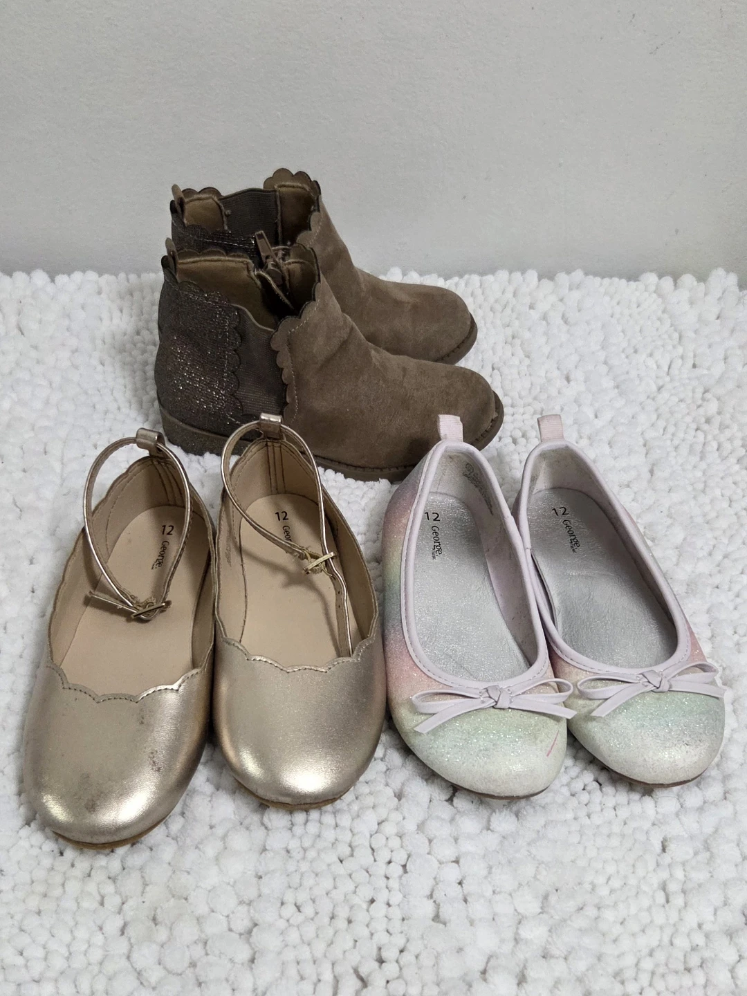 George Toddler Girls Shoes Lot