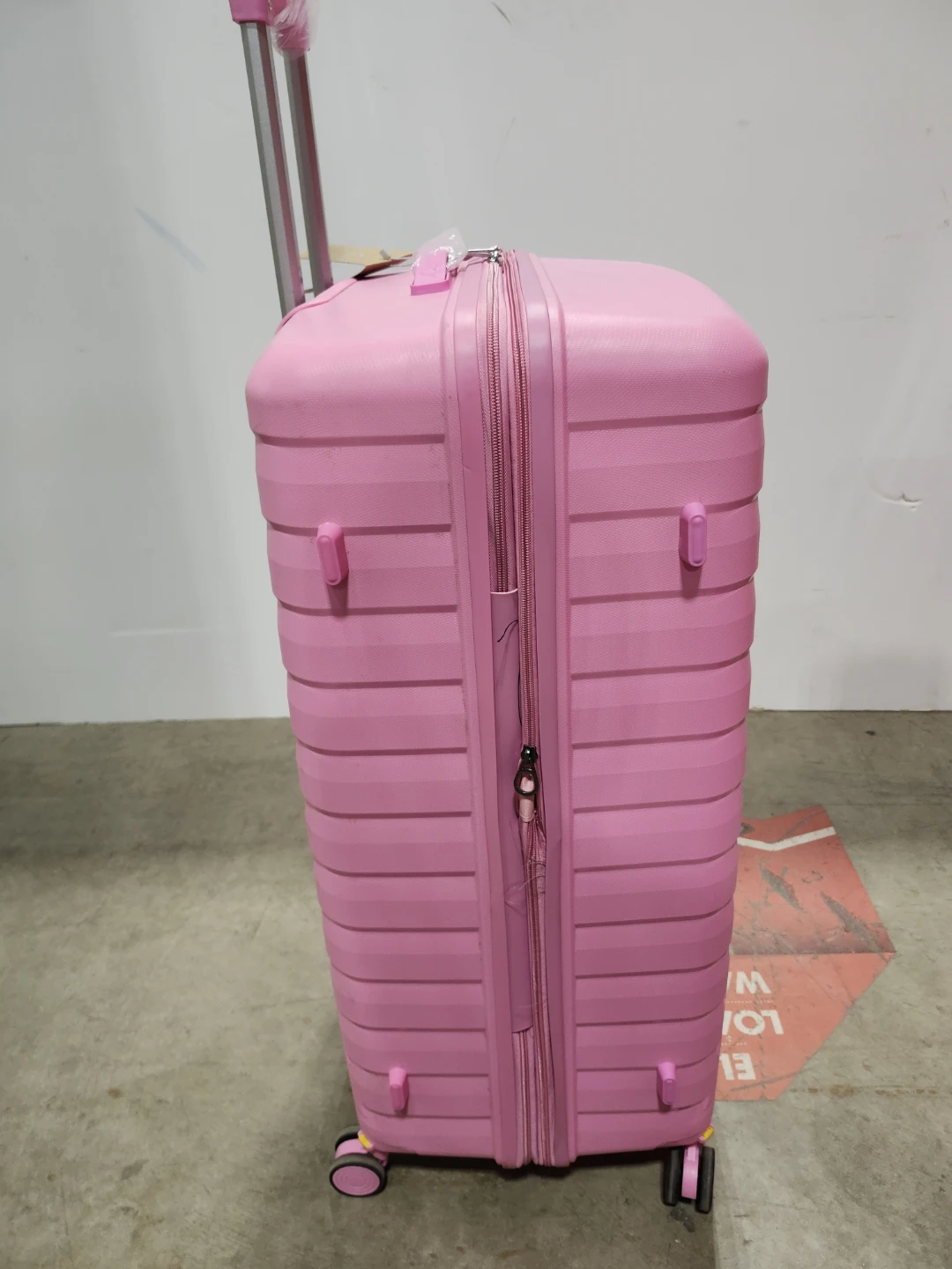 Pink Luggage Unbreakable Hardside Polypropylene Large Medium - photo 5