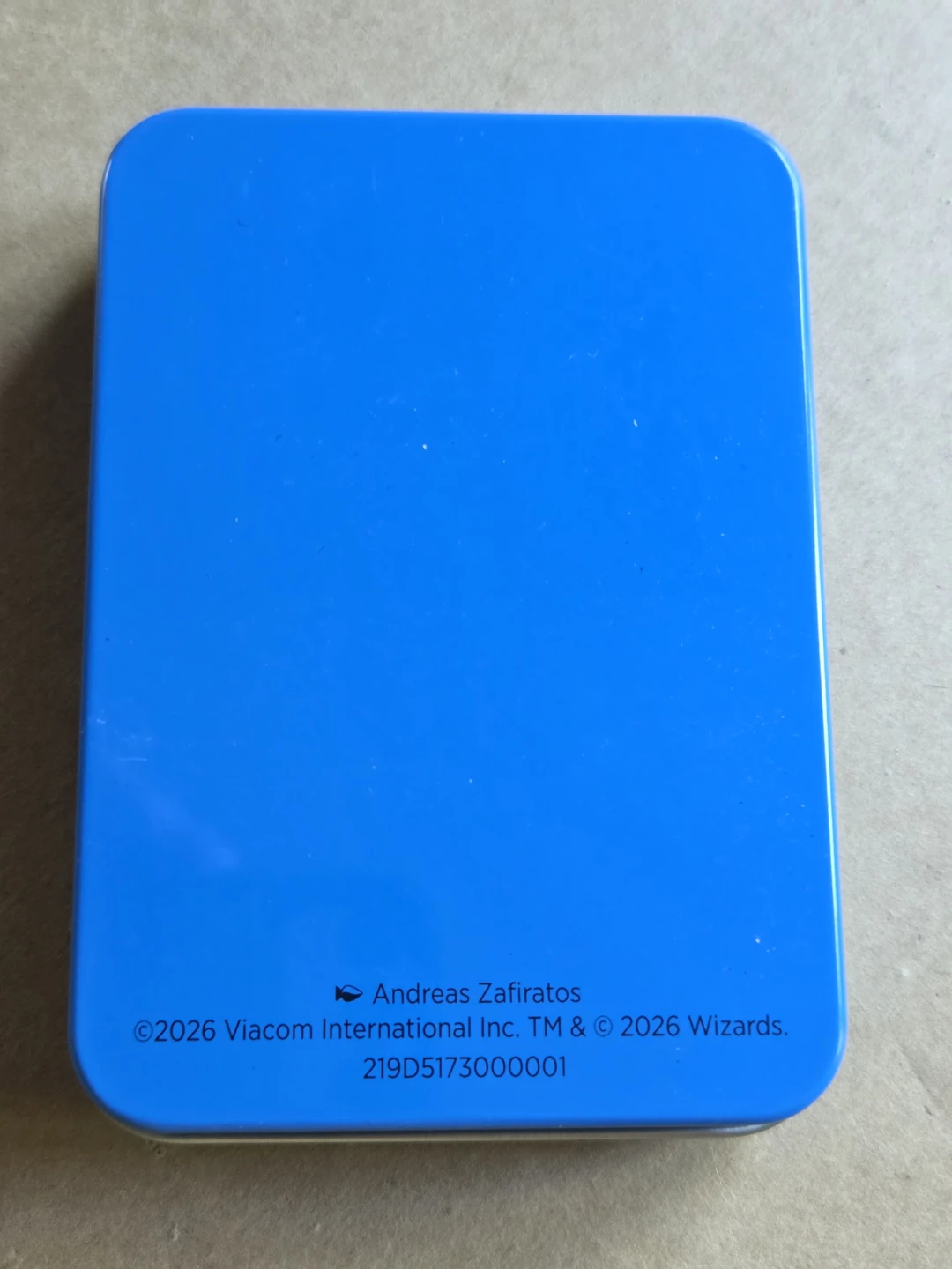 MTG x TMNT Leonardo Empty Collectible Card Tin Box - photo 2