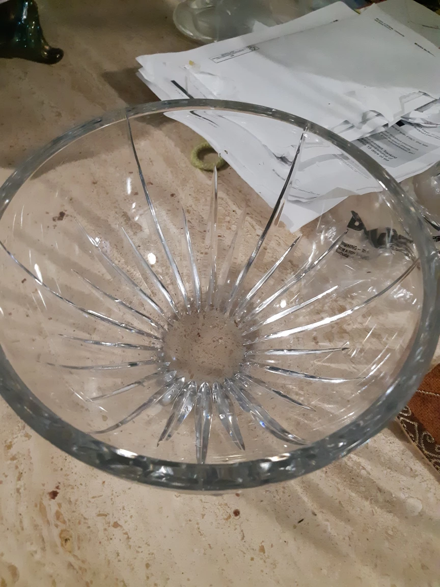 mikasa Crystal Serving Bowl - photo 2