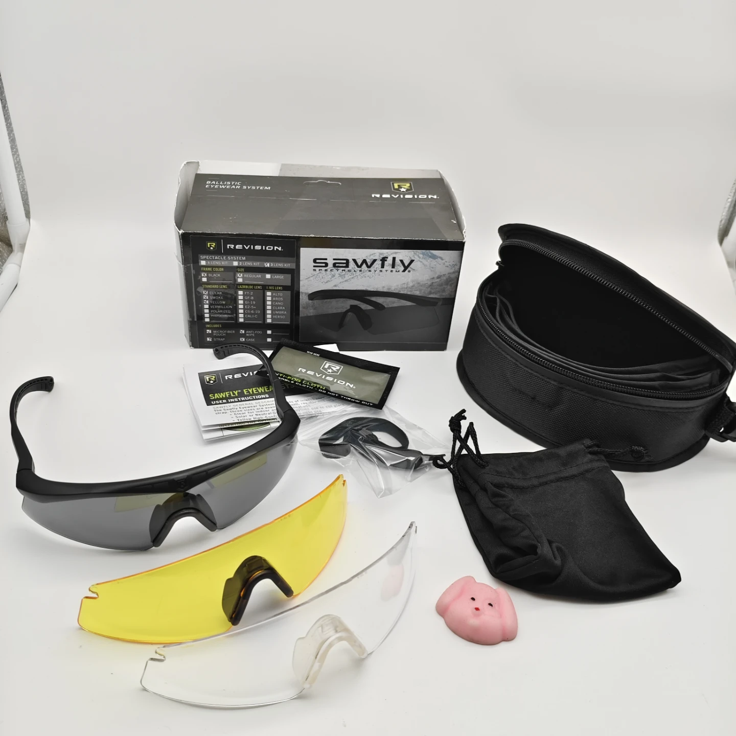 Revision Sawfly Ballistic Eyewear System Kit