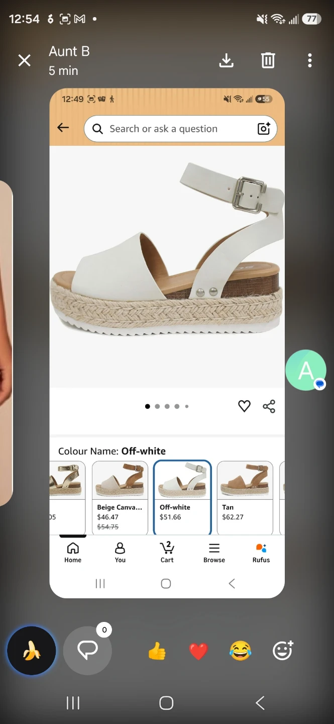 White Espadrille Platform Sandals - photo 3